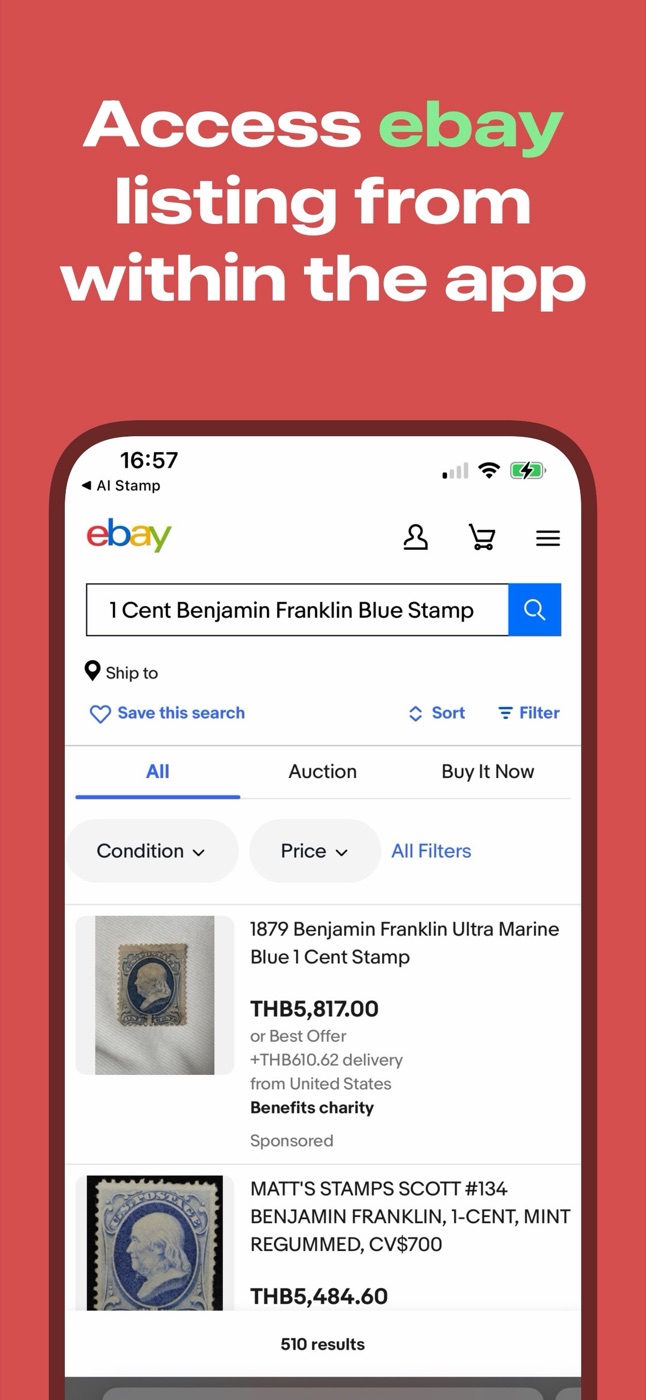 Consulta le inserzioni eBay direttamente dall’app